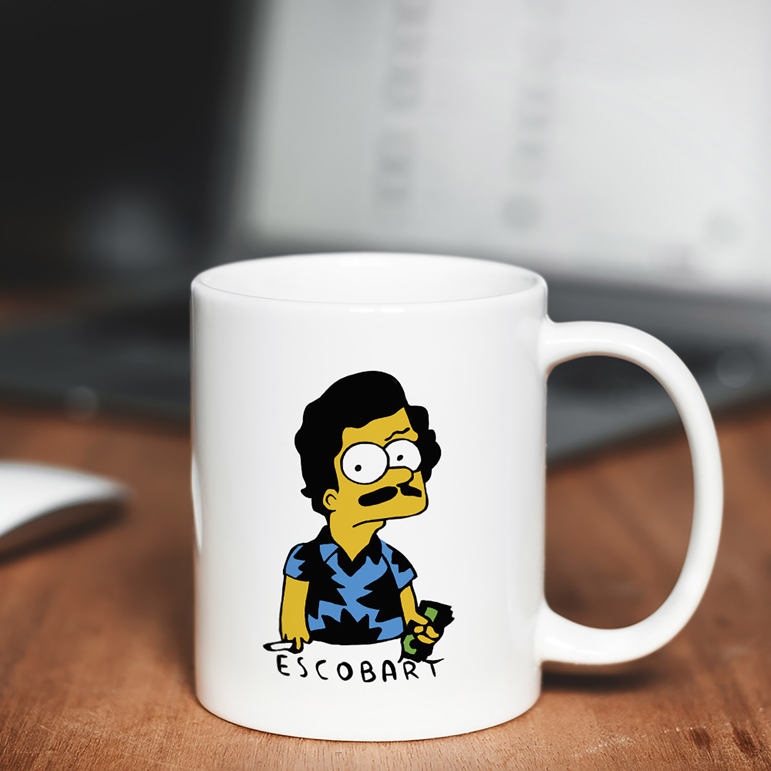 Escobart Simpsons Mafia Mug - Unique Gift for Fans