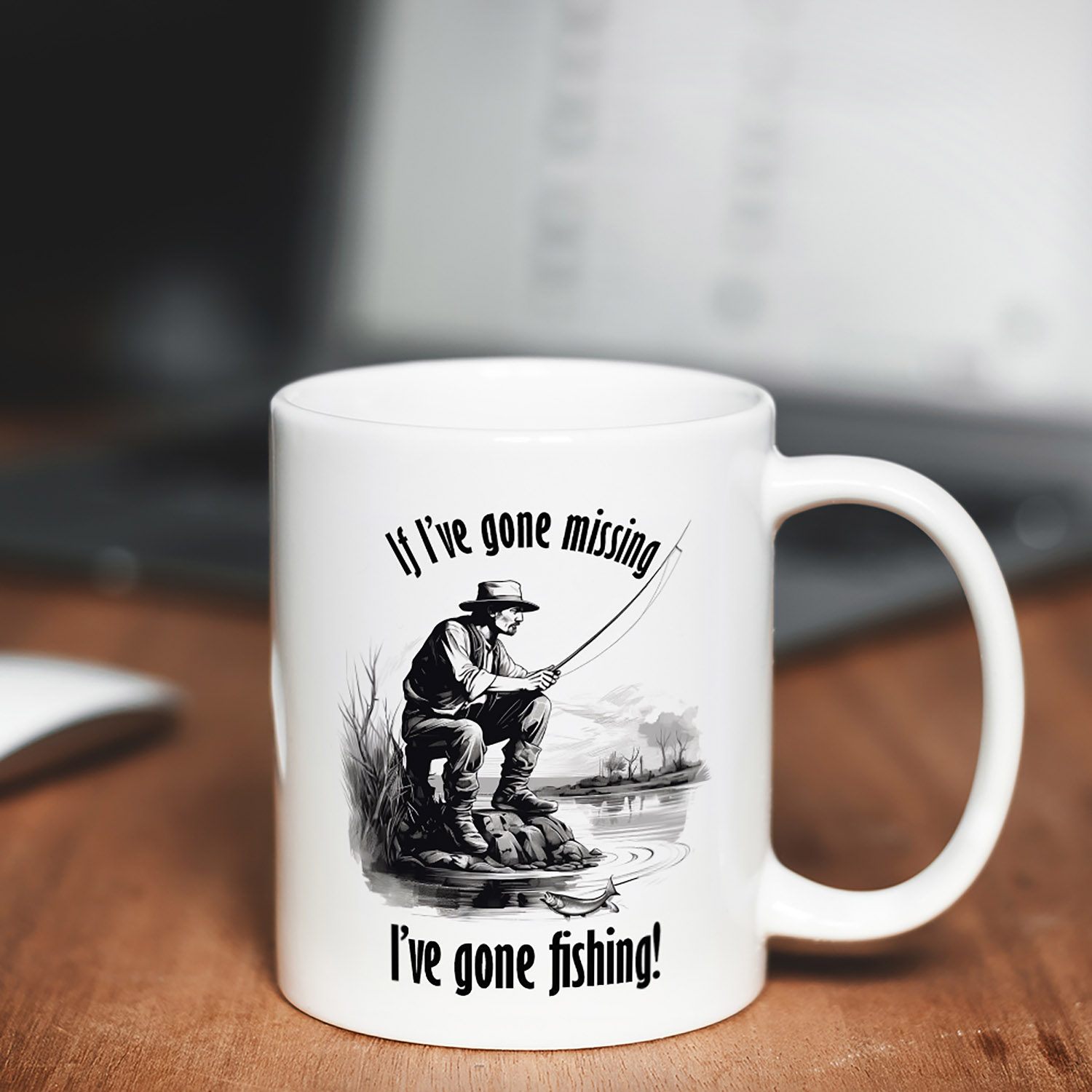 Funny Fishing Mug