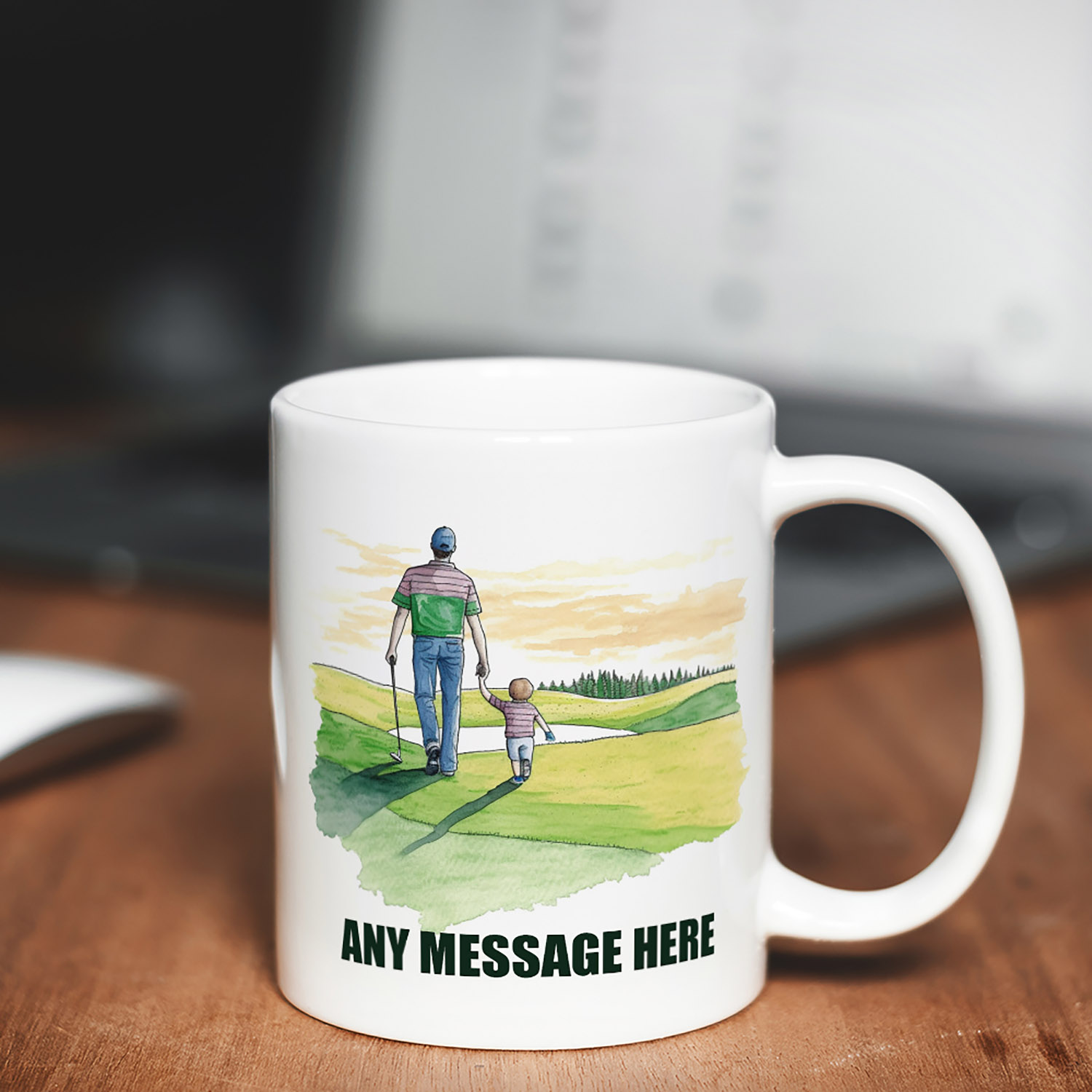Father-Son Golfing Mug