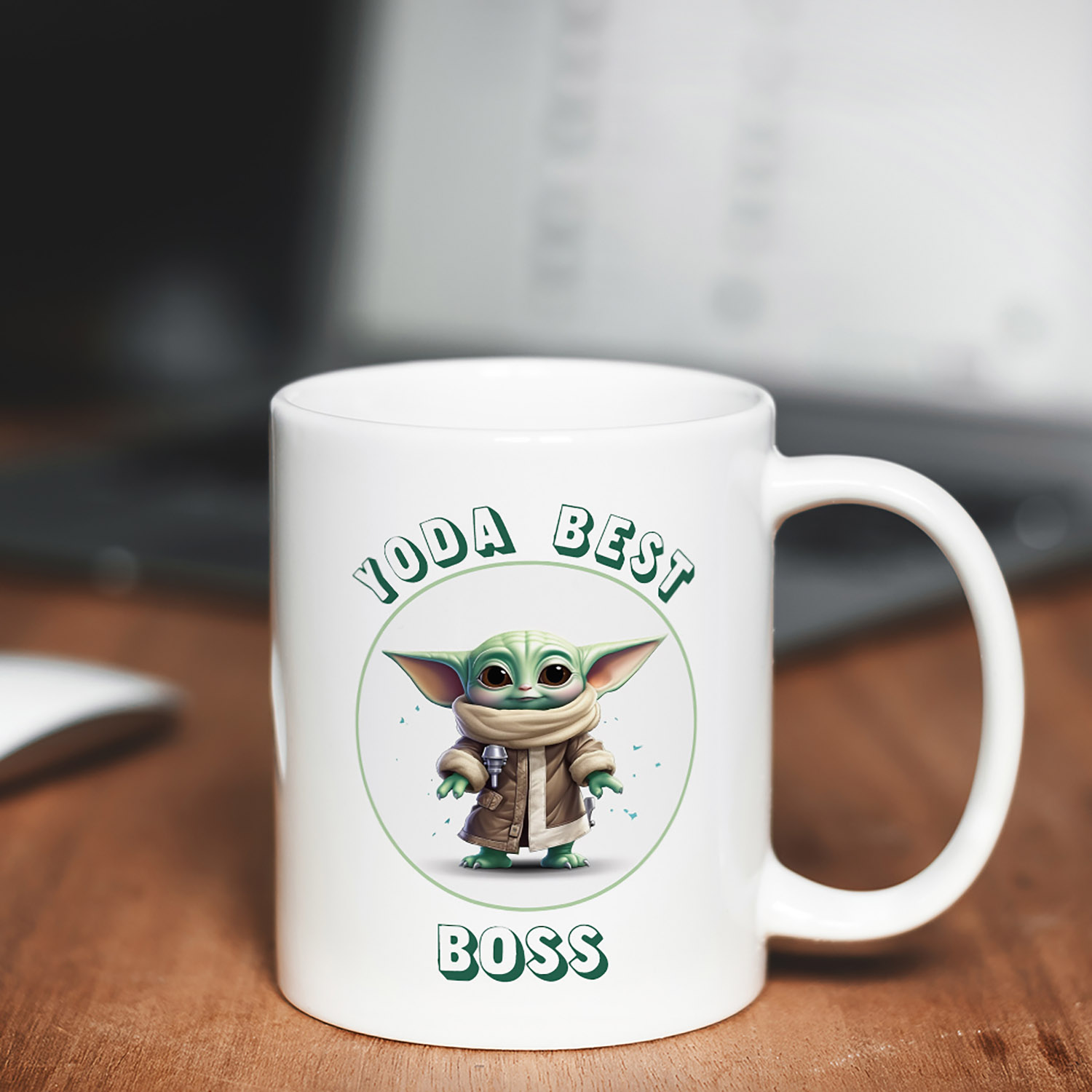 Yoda Best Boss Mug - Perfect Gift for Star Wars Fans