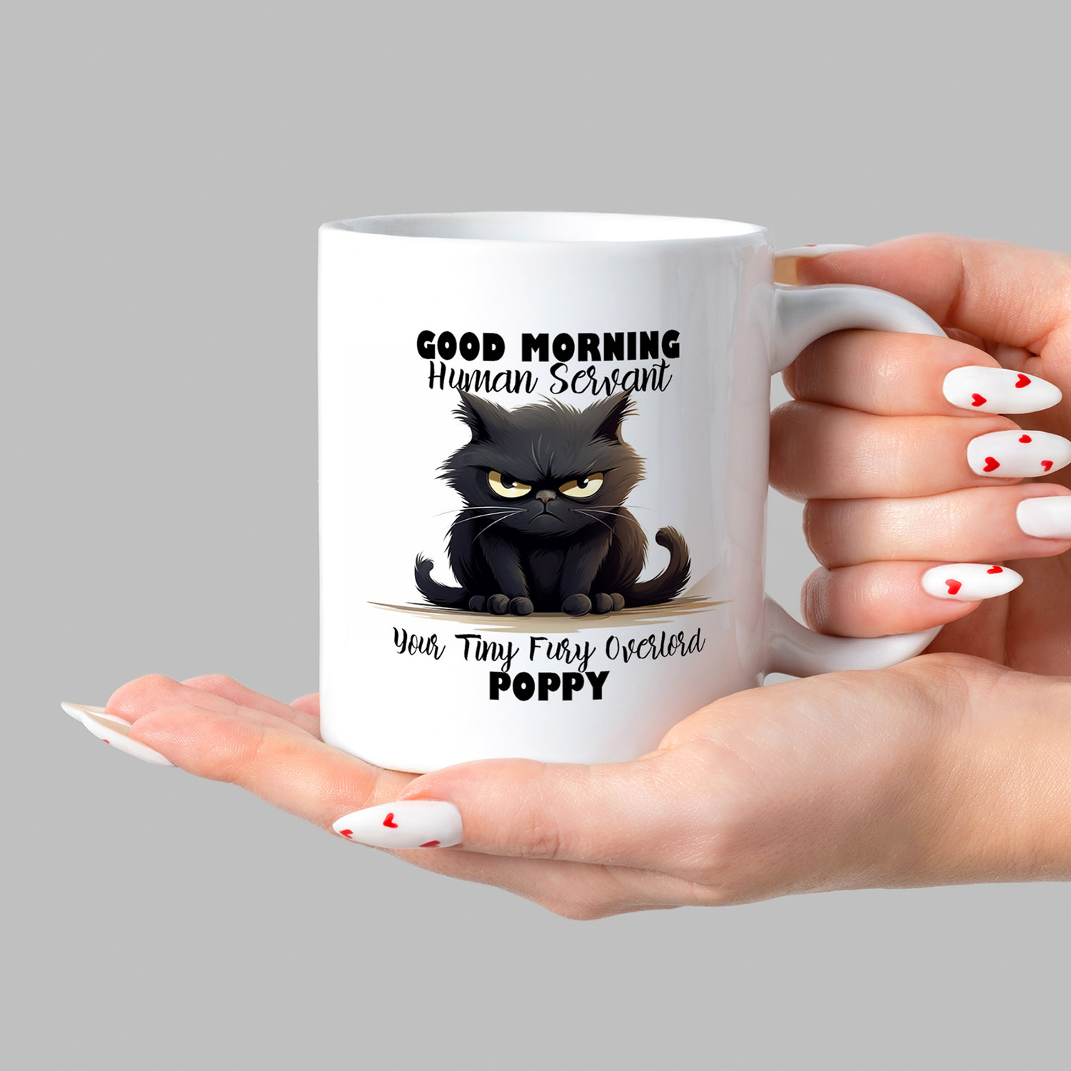 Personalised Feline Overlord Mug for Cat Lovers - 11oz