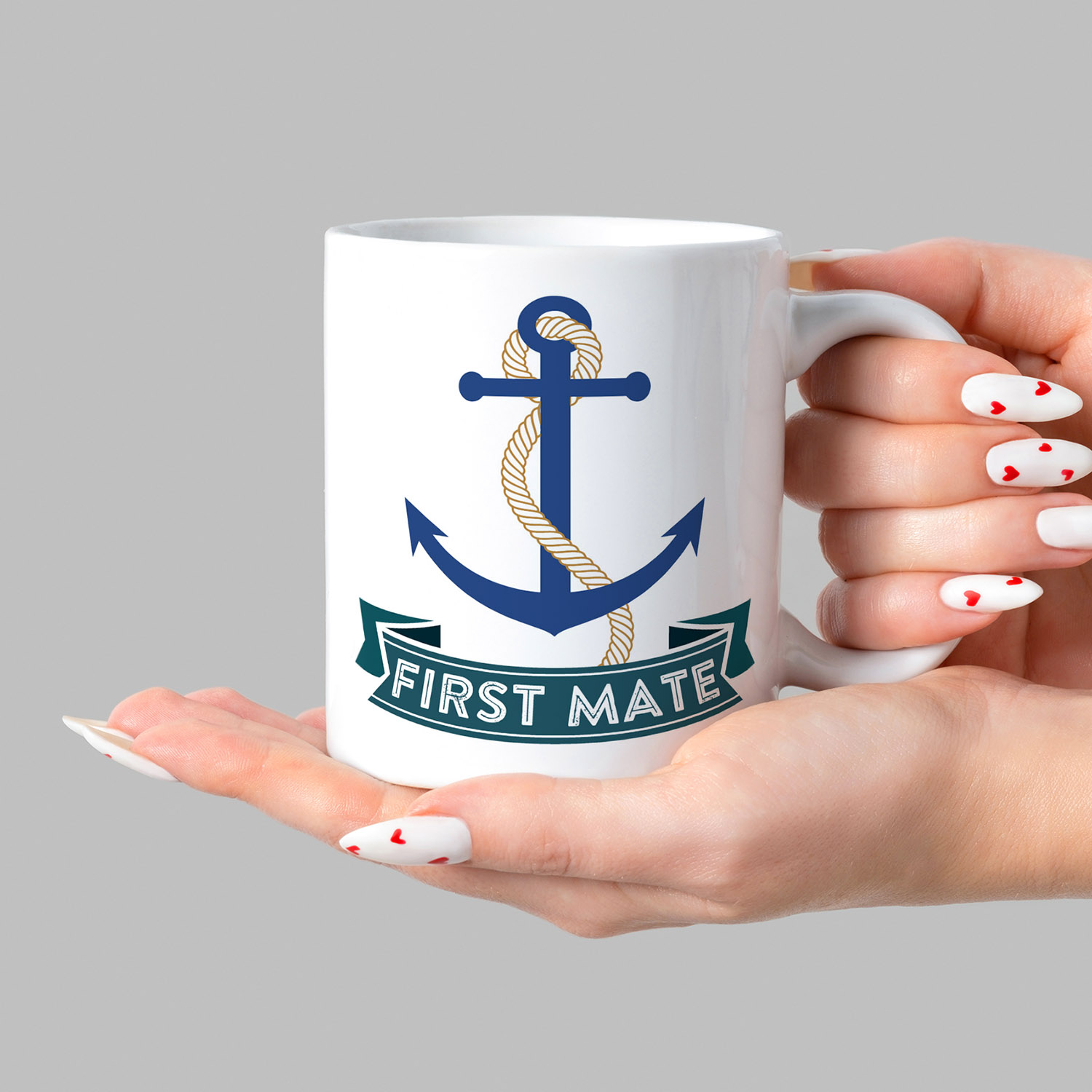 Nautical Anchor Mug with Rope - Perfect Gift for Sailors