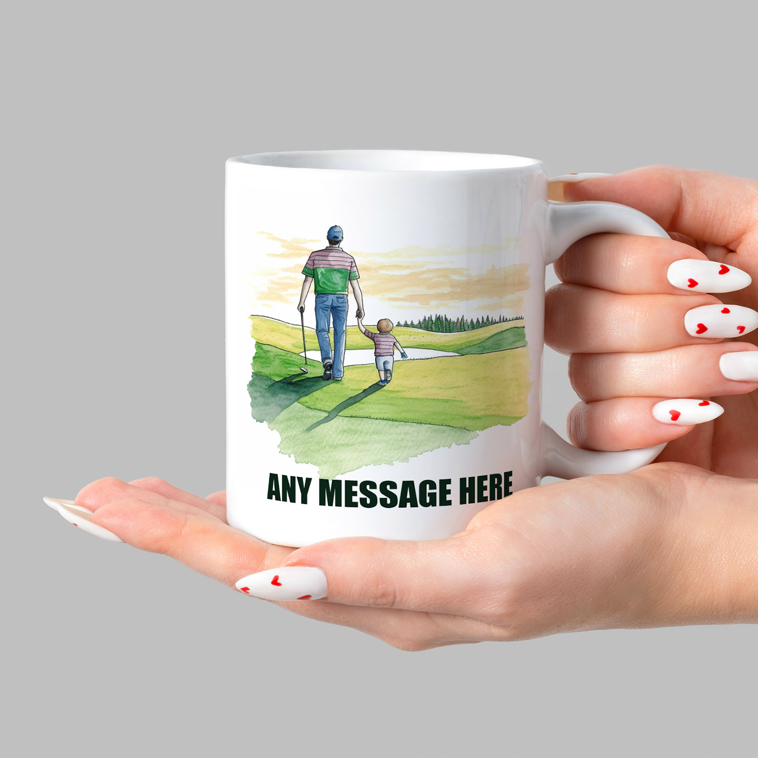 Father-Son Golfing Mug