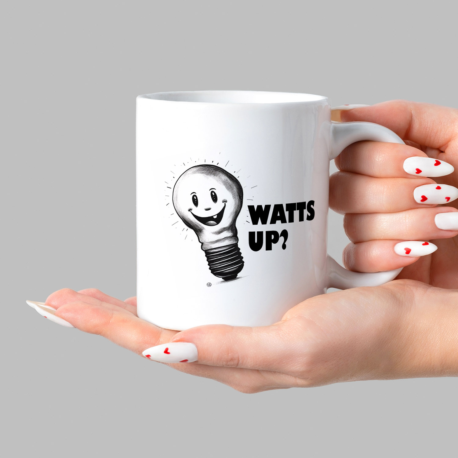 Watts Up Cute Electrician Mug - Perfect Gift for Sparky Fans