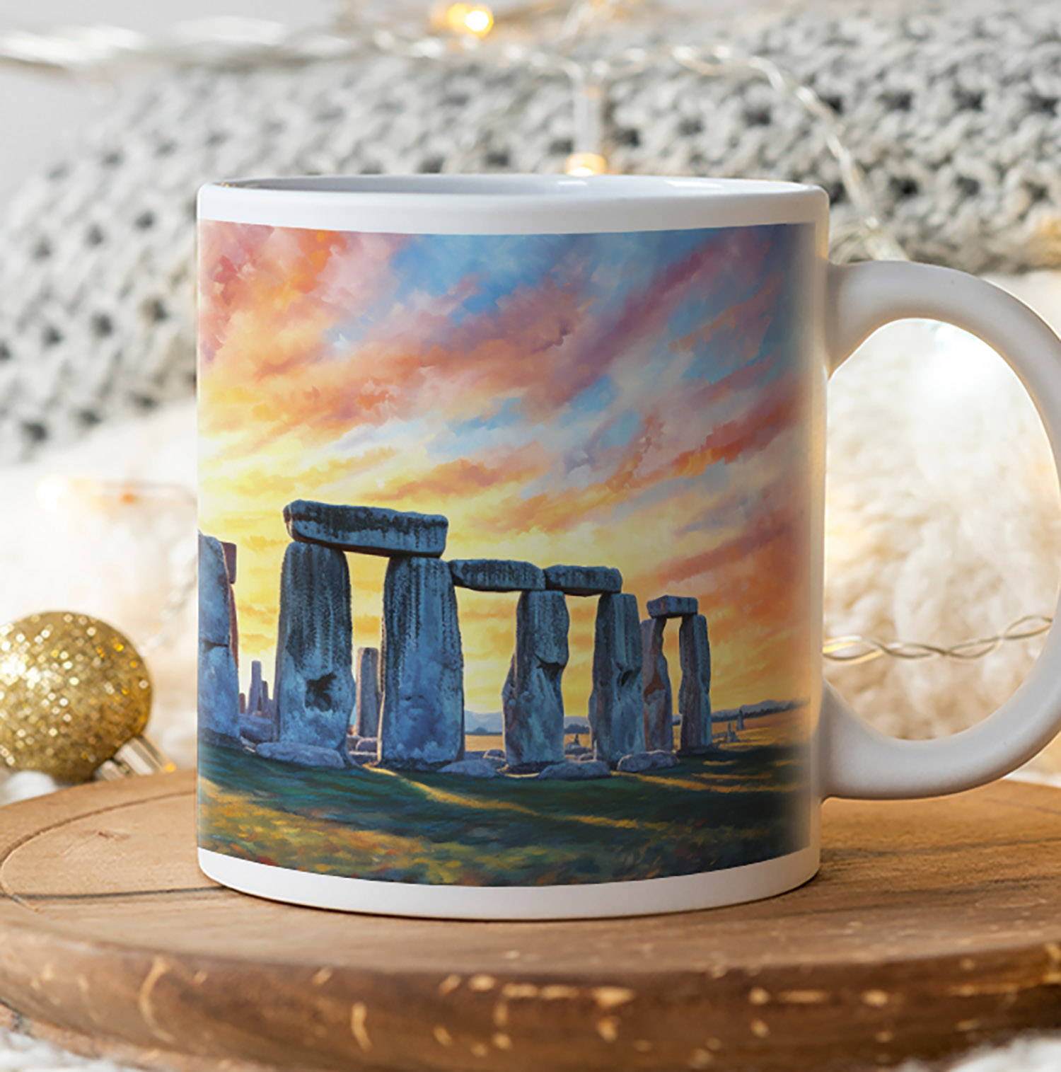 Stonehenge Sunrise Mug