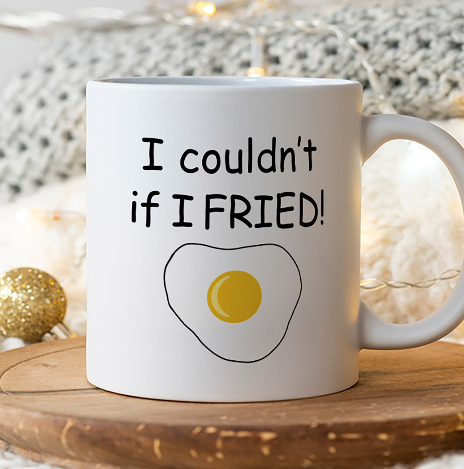 Don't Go Bacon My Heart Mug - Fun Gift for Bacon Lovers