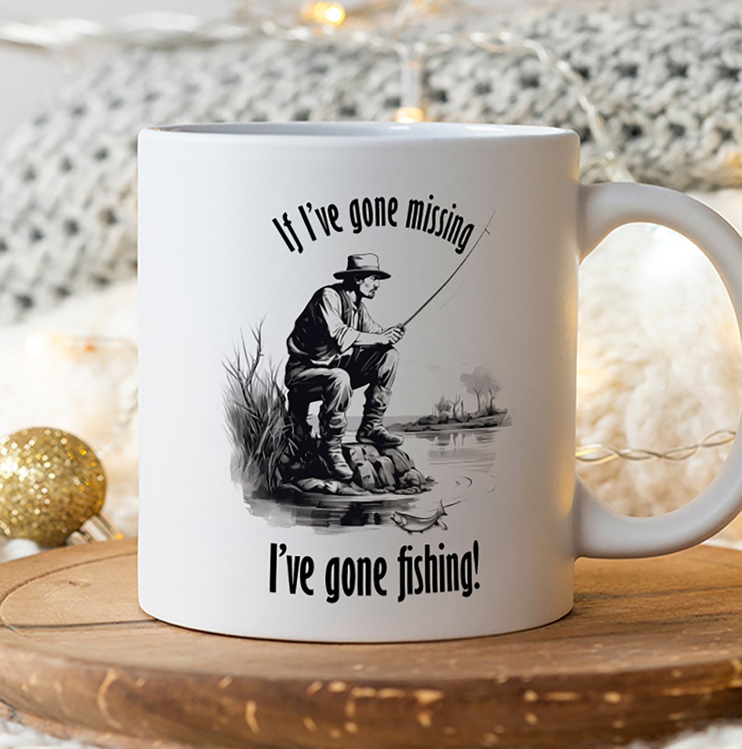 Funny Fishing Mug